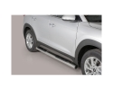 PASSOS EM TUBO DE AÇO INOXIDÁVEL Ø76MM, COM PASSOS PARA HYUNDAI TUCSON 2015-2020