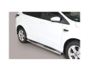 PASSOS EM TUBO DE AÇO INOXIDÁVEL Ø76MM, COM PASSOS PARA FORD KUGA 2017-2020