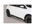 ESTRIBOS EN TUBO INOX Ø76MM, CON PISANTES PARA FORD EDGE 2016-