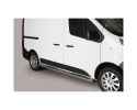 PASSOS EM TUBO DE AÇO INOXIDÁVEL Ø76MM, COM PASSOS (SWB) PARA NISSAN NV300/PRIMASTAR 2017-