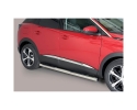 PASSOS EM TUBO DE AÇO INOXIDÁVEL Ø76MM, COM PASSOS PARA PEUGEOT 3008 2018-
