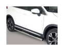 PASSOS EM TUBO DE AÇO INOXIDÁVEL Ø76MM, COM PASSOS PARA MITSUBISHI ECLIPSE CROSS 2018-