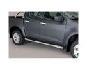 PASSOS EM TUBO DE AÇO INOXIDÁVEL Ø76MM, COM PASSOS PARA ISUZU D-MAX 2020-