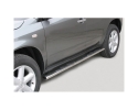 PASSOS EM TUBO DE AÇO INOXIDÁVEL, SEÇÃO OVAL, COM PASSOS PARA NISSAN MURANO 2005-2008