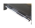 PASSOS EM TUBO DE AÇO INOXIDÁVEL, SEÇÃO OVAL, COM PASSOS PARA NISSAN NAVARA D40 2005-2015 (CABINE DUPLA; SOMENTE 2005-2010)