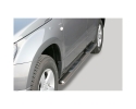 ESTRIBOS EN TUBO INOX, SECCIÓN OVAL, CON PISANTES PARA SUZUKI GRAND VITARA 2005-2008 (5 PUERTAS)