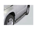 PASSOS EM TUBO DE AÇO INOXIDÁVEL, SEÇÃO OVAL, COM PASSOS PARA SUZUKI GRAND VITARA 2005-2008 (3 PORTAS)