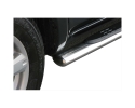 ESTRIBOS EN TUBO INOX, SECCIÓN OVAL, CON PISANTES PARA TOYOTA RAV4 2006-2009