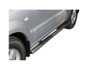 PASSOS EM TUBO DE AÇO INOXIDÁVEL, SEÇÃO OVAL, COM PASSOS PARA KIA SORENTO 2006-2009