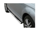 PASSOS EM TUBO DE AÇO INOXIDÁVEL, SEÇÃO OVAL, COM PASSOS PARA AUDI Q7 2006-2015