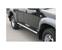 PASSOS EM TUBO DE AÇO INOXIDÁVEL, SEÇÃO OVAL, COM PASSOS PARA MAZDA BT-50 2006-2012 (MODELO FREESTYLE)