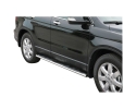 PASSOS EM TUBO DE AÇO INOXIDÁVEL, SEÇÃO OVAL, COM PASSOS PARA HONDA CR-V 2007-2012 (SOMENTE 2007-2010)