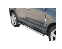 PASSOS EM TUBO DE AÇO INOXIDÁVEL, SEÇÃO OVAL, COM PASSOS PARA OPEL ANTARA 2007-2011