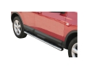 PASSOS EM TUBO DE AÇO INOXIDÁVEL, SEÇÃO OVAL, COM PASSOS PARA NISSAN QASHQAI 2007-2010