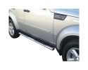 PASSOS EM TUBO DE AÇO INOXIDÁVEL, SEÇÃO OVAL, COM PASSOS PARA DODGE NITRO 2007-