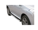 PASSOS EM TUBO DE AÇO INOX, SEÇÃO OVAL, COM PASSOS PARA CITROËN C-CROSSER 2007-