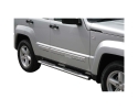 PASSOS EM TUBO DE AÇO INOXIDÁVEL, SEÇÃO OVAL, COM PASSOS PARA JEEP CHEROKEE KK 2008-2014