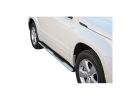 PASSOS EM TUBO DE AÇO INOXIDÁVEL, SEÇÃO OVAL, COM PASSOS PARA SUZUKI GRAND VITARA 2008-2015 (5 PORTAS)