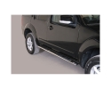 PASSOS EM TUBO DE AÇO INOXIDÁVEL, SEÇÃO OVAL, COM PASSOS PARA NISSAN PATHFINDER 2005-2014 (SOMENTE 2010-)