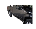 PASSOS EM TUBO DE AÇO INOXIDÁVEL, SEÇÃO OVAL, COM PASSOS PARA NISSAN NAVARA D40 2005-2015 (CABINE EXTRA)