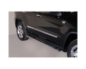 PASSOS EM TUBO DE AÇO INOXIDÁVEL, SEÇÃO OVAL, COM PASSOS PARA JEEP GRAND CHEROKEE 2010- (SOMENTE 2010-2015)