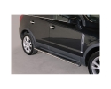 PASSOS EM TUBO DE AÇO INOXIDÁVEL, SEÇÃO OVAL, COM PASSOS PARA OPEL ANTARA 2011-