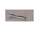 PASSOS EM TUBO DE AÇO INOXIDÁVEL, SEÇÃO OVAL, COM PASSOS PARA MERCEDES-BENZ CITAN 2012-2021