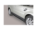 PASSOS EM TUBO DE AÇO INOXIDÁVEL, SEÇÃO OVAL, COM PASSOS PARA LAND-ROVER RANGE ROVER SPORT 2014-2023