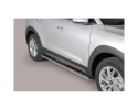 PASSOS EM TUBO DE AÇO INOXIDÁVEL, SEÇÃO OVAL, COM PASSOS PARA HYUNDAI TUCSON 2015-2020