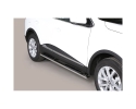 PASSOS EM TUBO DE AÇO INOX, SEÇÃO OVAL, COM PASSOS PARA RENAULT KADJAR 2015-