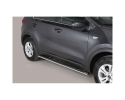 PASSOS EM TUBO DE AÇO INOXIDÁVEL, SEÇÃO OVAL, COM PASSOS PARA KIA SPORTAGE 2016-2021