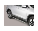 PASSOS EM TUBO DE AÇO INOXIDÁVEL, SEÇÃO OVAL, COM PASSOS PARA HONDA CR-V 2016-2018