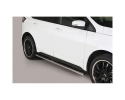 ESTRIBOS EN TUBO INOX, SECCIÓN OVAL, CON PISANTES PARA FORD EDGE 2016-