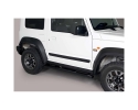 PASSOS EM TUBO DE AÇO INOXIDÁVEL, SEÇÃO OVAL, COM PASSOS PARA SUZUKI JIMNY 2018-