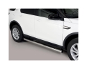 ESTRIBOS EN TUBO INOX, SECCIÓN OVAL, CON PISANTES PARA LAND-ROVER DISCOVERY SPORT 2015-