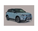 ESTRIBOS EN TUBO INOX, SECCIÓN OVAL, CON PISANTES PARA SUZUKI VITARA 2015- (SOLO 2019-)