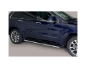 PASSOS EM TUBO DE AÇO INOXIDÁVEL, SEÇÃO OVAL, COM PASSOS PARA JEEP GRAND CHEROKEE 2010-