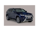 PASSOS EM TUBO DE AÇO INOXIDÁVEL, SEÇÃO OVAL, COM PASSOS PARA JEEP GRAND CHEROKEE 2010-
