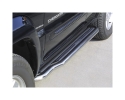 PASSOS NA PLATAFORMA COM TUBO DE AÇO INOX Ø50MM PARA JEEP CHEROKEE KJ 2001-2008