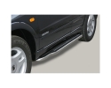 ESTRIBOS EN PLATAFORMA CON TUBO INOX Ø50MM PARA KGM-SSANGYONG KYRON 2005- (SOLO 2005-2007)