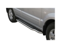 PASSOS DE PLATAFORMA COM TUBO DE AÇO INOX Ø50MM PARA KIA SORENTO 2006-2009