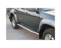 ESTRIBOS EN PLATAFORMA CON TUBO INOX Ø50MM PARA MAZDA BT-50 2006-2012 (FREESTYLE)