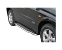 PASSOS DA PLATAFORMA COM TUBO DE AÇO INOXIDÁVEL Ø50MM PARA KGM-SSANGYONG KYRON 2005- (SOMENTE 2007-)