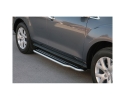ESTRIBOS EN PLATAFORMA CON TUBO INOX Ø50MM PARA MAZDA CX-7 2007- (SOLO 2007-2010)