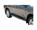 PASSOS DE PLATAFORMA COM TUBO DE AÇO INOX Ø50MM PARA TOYOTA LANDCRUISER J200 2008-2020