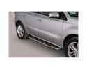 PASSOS DE PLATAFORMA COM TUBO DE AÇO INOX Ø50MM PARA RENAULT KOLEOS 2008-2015