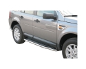 ESTRIBOS EN PLATAFORMA CON TUBO INOX Ø50MM PARA LAND-ROVER FREELANDER II 2006-2016