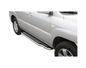 PASSOS DE PLATAFORMA COM TUBO DE AÇO INOXIDÁVEL Ø50MM PARA KIA SPORTAGE 2004-2010 (SOMENTE 2008-2010)