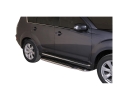 ESTRIBOS EN PLATAFORMA CON TUBO INOX Ø50MM PARA MITSUBISHI OUTLANDER 2010-2012