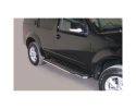 ESTRIBOS EN PLATAFORMA CON TUBO INOX Ø50MM PARA NISSAN PATHFINDER 2005-2014 (SOLO 2010-)